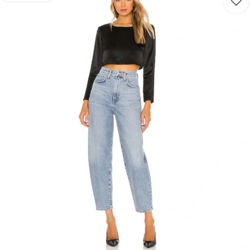 AGOLDE | Ultra High-Rise Balloon-Leg Relaxed Jeans